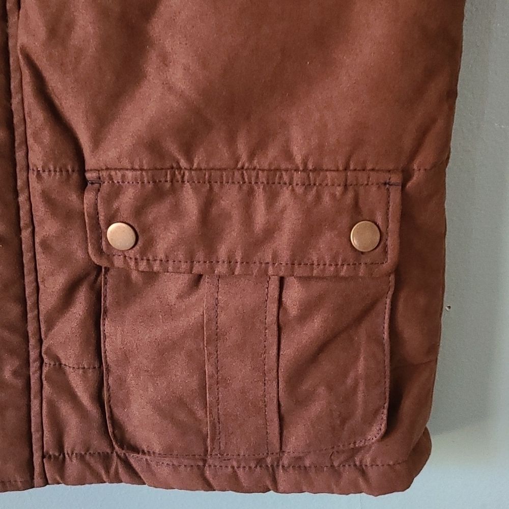 Class/Club Size 18/20 Brown Vest - Picture 4 of 8